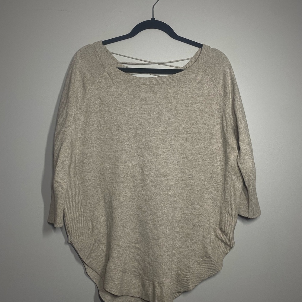 Elegant Cream Women's Sweater